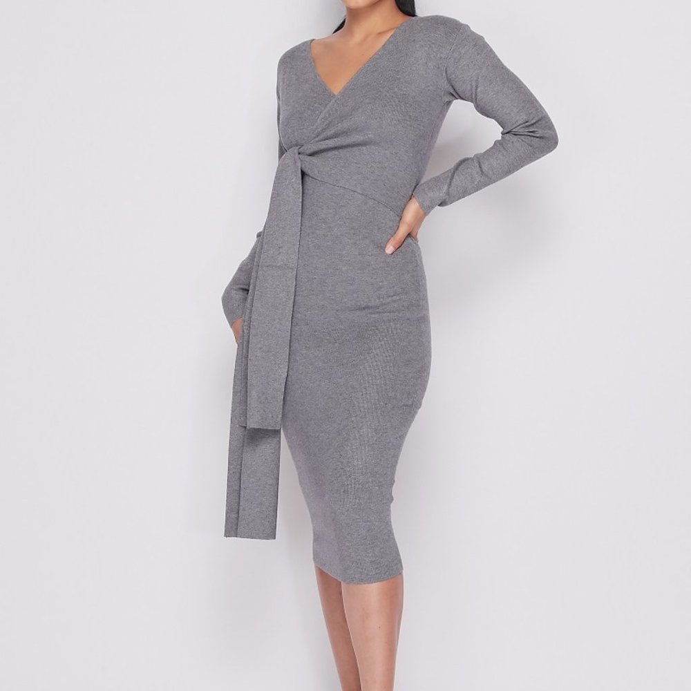 Knit Midi Dress